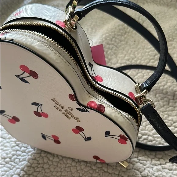 Kate Spade Heart-Shaped Cherry Crossbody Bag - Picture 3 of 4